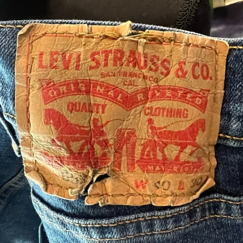 Levi’s 559’s in used condition.